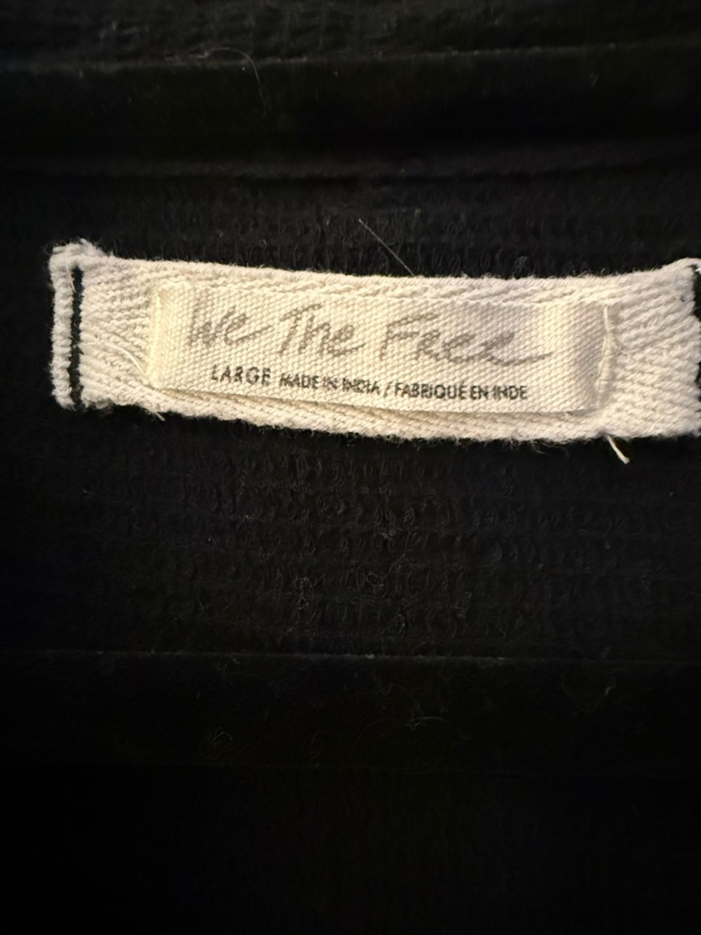Free people We The Free Flowers Embroidered Shirt Size Large - Picture 6 of 6